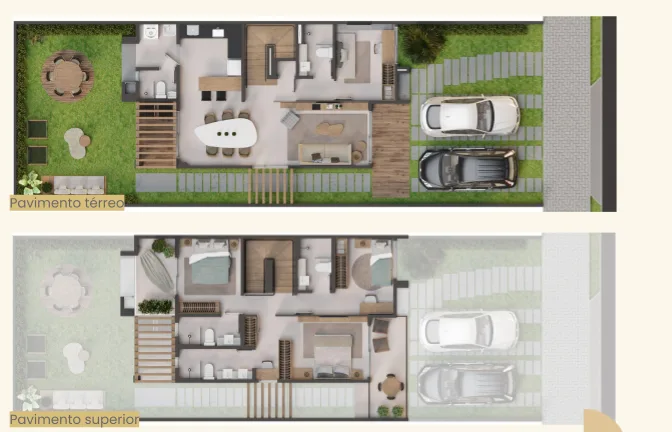 Lançamento à venda em Eusébio: Casa duplex com 4 suítes em condomínio fechado no Eusébio — foto 27 de 28