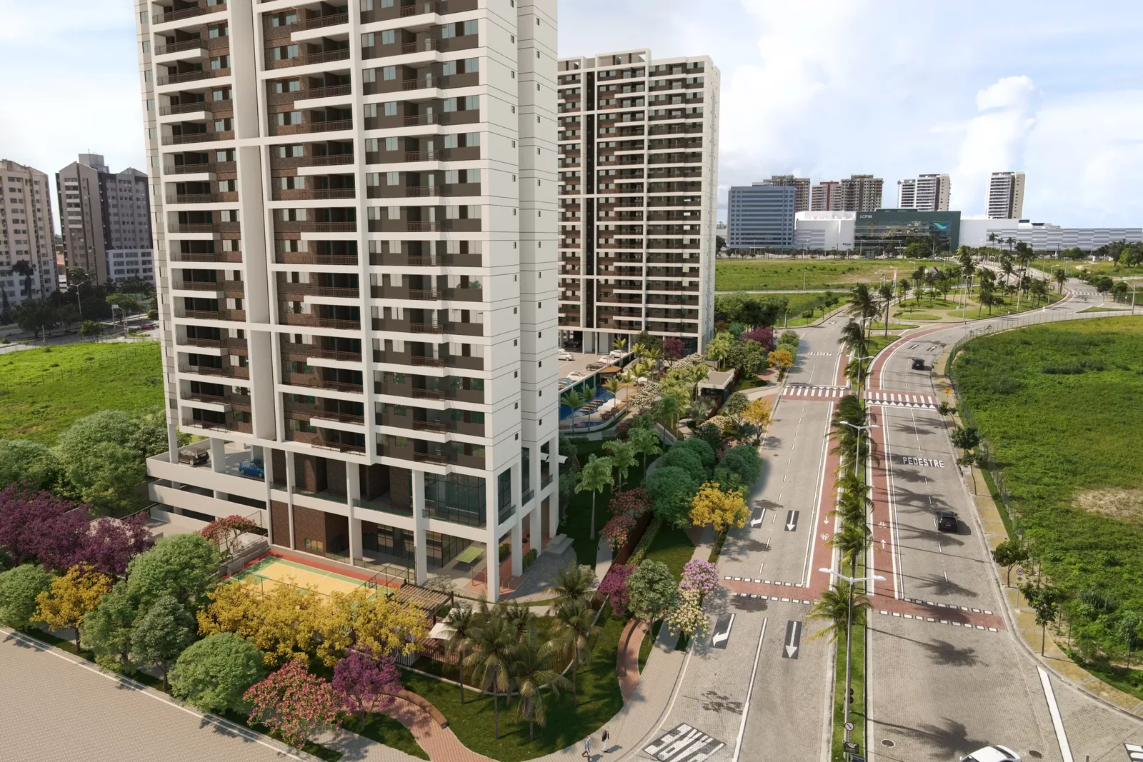 Lançamento à venda em Presidente Kennedy, Fortaleza: Jardino Passeio Kennedy Apartamento a venda